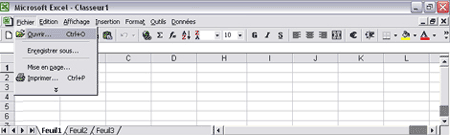 Ouvrir un fichier AEF au format csv dans Excel